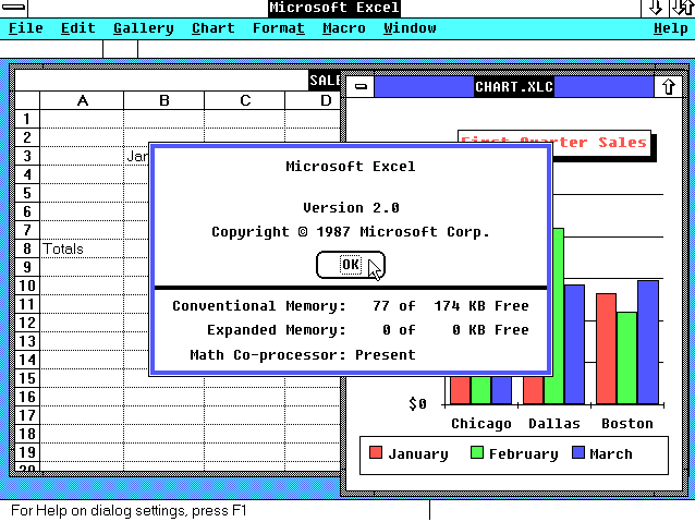 Excel 2.0